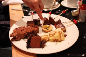 A sample dessert plate