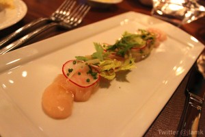 Vancouver - Qualicum Bay Scallop Crudo
