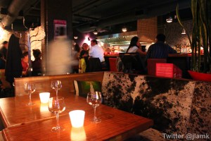 Open Kitchen & Bar Area