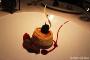 Diva’s Caramelized Stilton Cheesecake