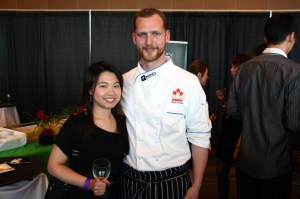 Joyce and Chef Ryan Stone