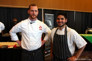 Chef Ryan Stone and Commis Talib hudda