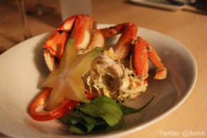 Course 3 - Baked Dungeness Crab