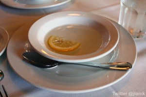 The "drink" during intermission