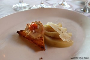 Foie Gras Torchon and Vanilla Poached Pear