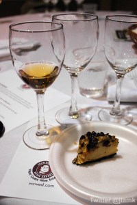 Quady Essensia & Turtle Cheesecake