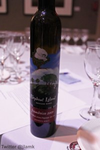 Framboise from Elephant Island Orchard Wines