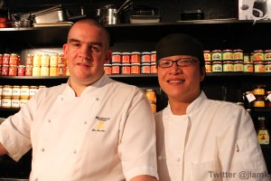 Chef Lee Parsons and Sous Chef Vincent Lam