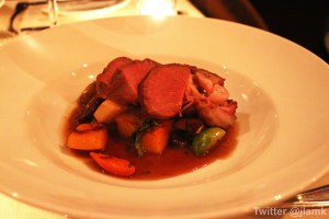 Roasted California Cut Strip Loin of Alberta Beef