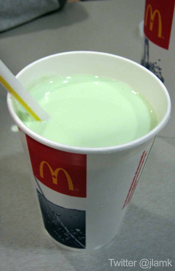 McDonald's Shamrock Shake