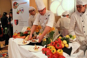 Chefs showcase their dishes