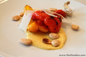 Salad of marinated vegetables