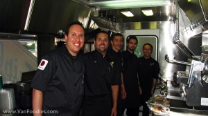 Executive Chef Danny and his team of cooks