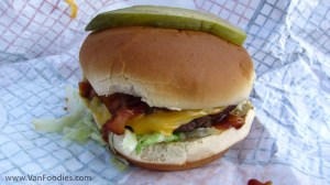 Chipotle BBQ Bacon Burger