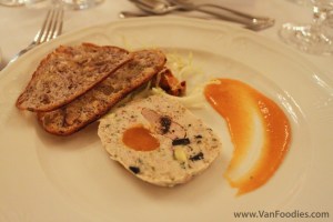 Pressed Quail Terrine by Fairmont Chateau Whistler