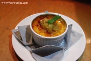 Lemongrass Ginger Creme Brulee