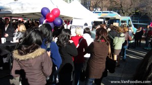 Long line up for TacoFino