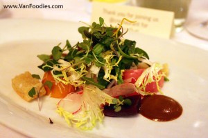 Pickled Beet Panzanella Salad
