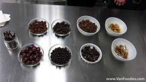 Chocolate goodies to taste