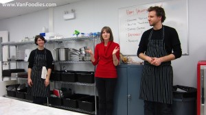 Our gracious hosts (from right): Adam, Jess & Claire