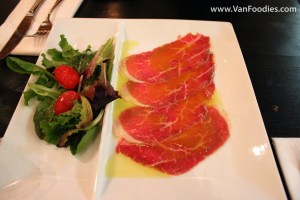 Beef Tenderloin Carpaccio
