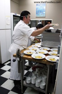 Chef Alex Chen in action