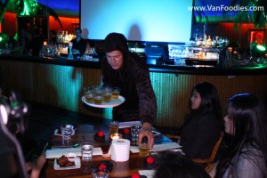 Bob serves us beer in a monkey suit