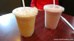 Mango & Strawberry Flavoured Milks