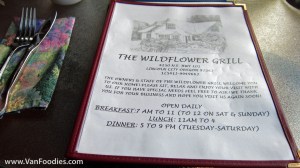 Brunch at the Wildflower Grill
