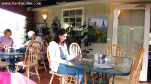 A popular place for brunch on a Tuesday morning