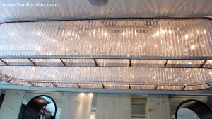 A huge light fixture