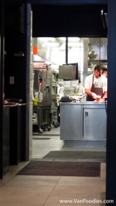 Hallway leads directly to kitchen