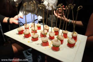 Shiso Mojito Watermelon and Citrus Cured Scallop