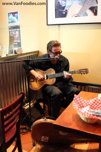 Live music at the party