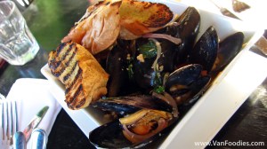 Red Truck Salt Spring Island Mussels