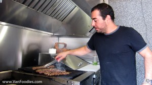 Cooking of kebabs
