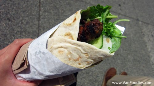 Peace River Lamb Kebab on Taftoon