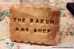 Shortbread in goodie bag