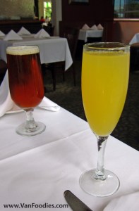 Red Truck Ale & Mimosa