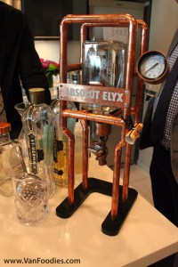 Tasting some Absolut Elyx