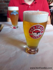 Red Truck Lager and Granville Island Hefeweizen