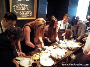 And the shucking begins! And the shucking begins!