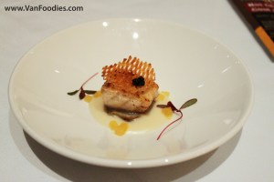 Smoked Sturgeon, Sunchoke Veloute, Crisp New Potatoes