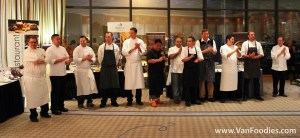 Recognizing all participating chefs