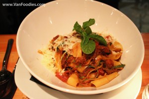 Commercial Drive Lamb Pasta