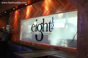 VANEATS package at eight 1/2 Restaurant & Lounge