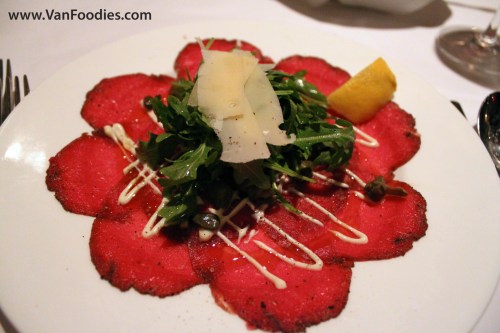 Carpaccio di Manzo
