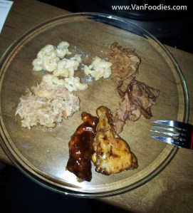 Tasting Plate at Vancouver Fan Club