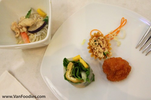 Tasting Plate at Pink Elephant Thai