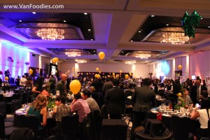 Guests waiting for the event to start